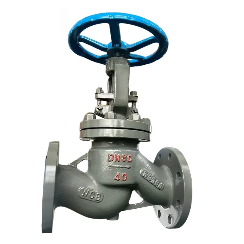 Falf Globe Safon Genedlaethol Dur Carbon