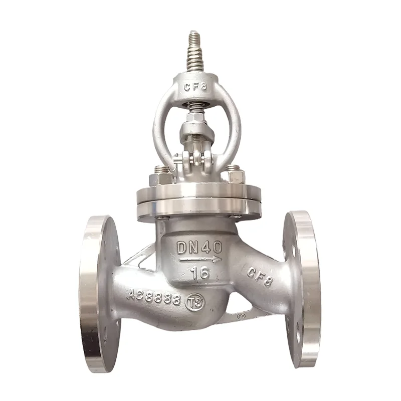 Falf Globe Flanged Dur Di-staen 304